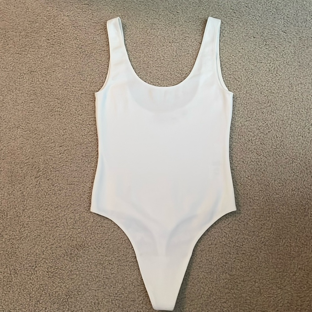 Aritzia White Bodysuit